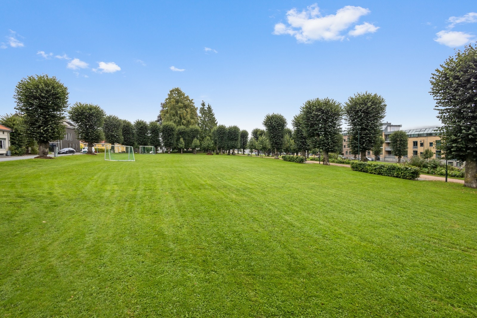 Engene park som nærmeste nabo. Galleribilde