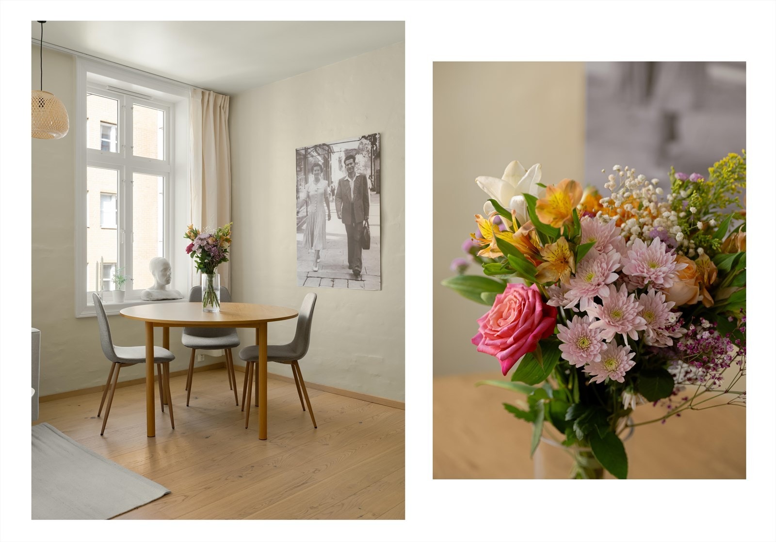 Den sosiale planløsningen sørger for at du enkelt kan lage mat og underholde gjestene samtidig. Galleribilde