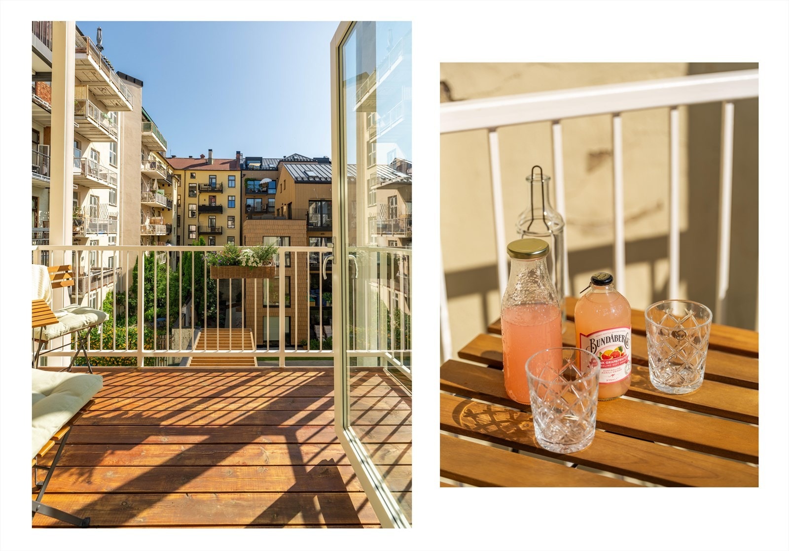 Her kan du nyte late sommerdager. Galleribilde