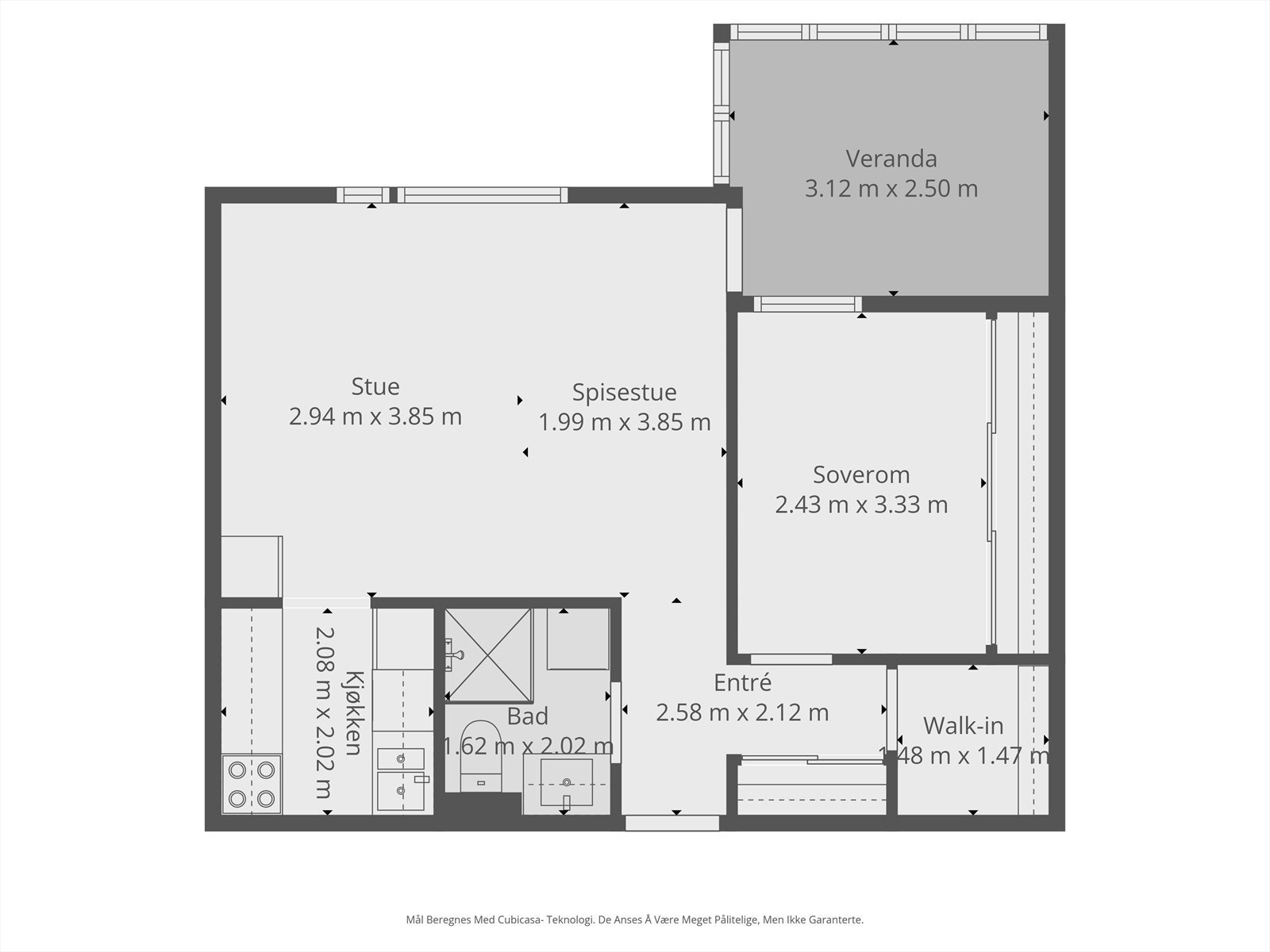 Plantegning. Galleribilde