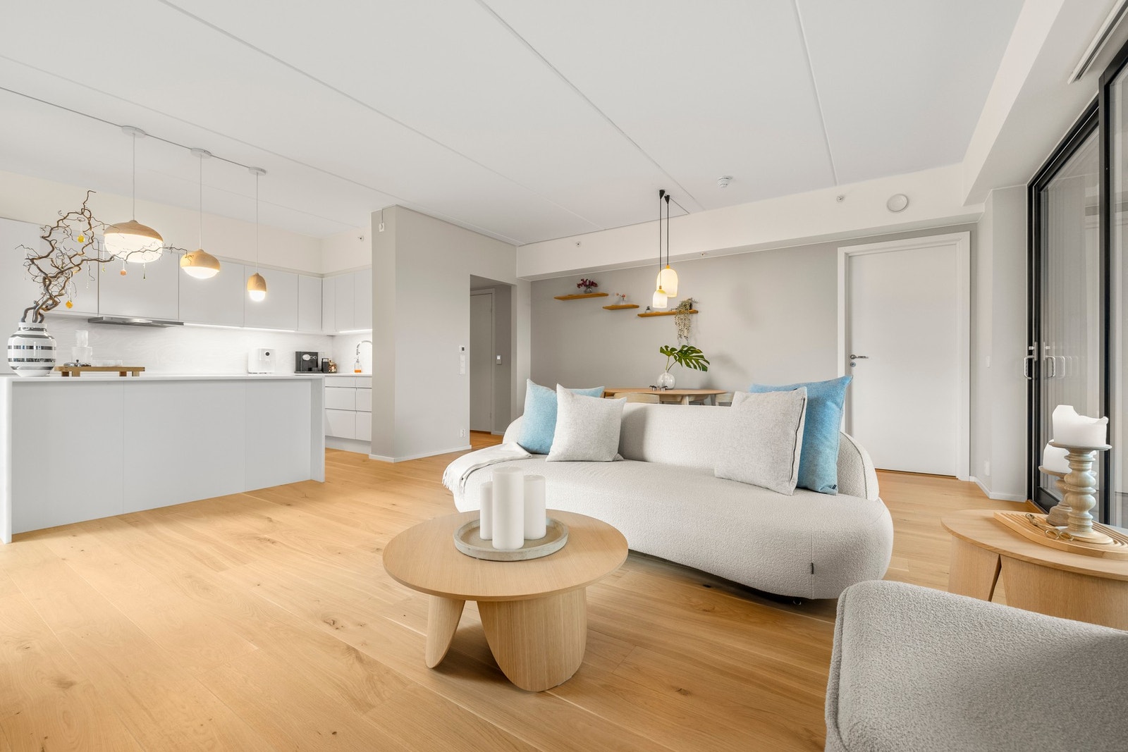 Rommets utforming gir fleksible møbleringsmuligheter - her er det bare fantasien som setter grenser. Galleribilde