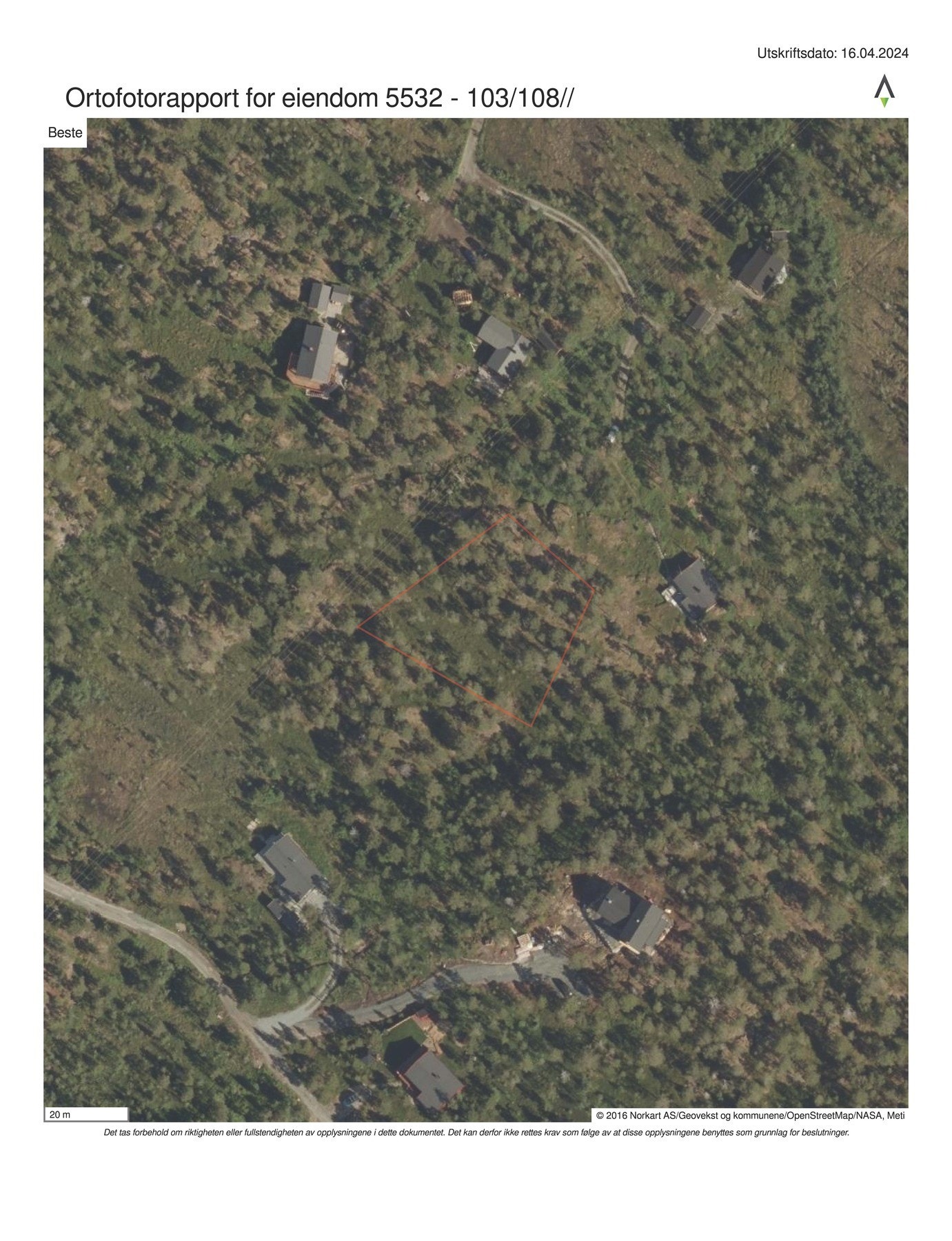 Tomten er på ca 1,5 mål Galleribilde