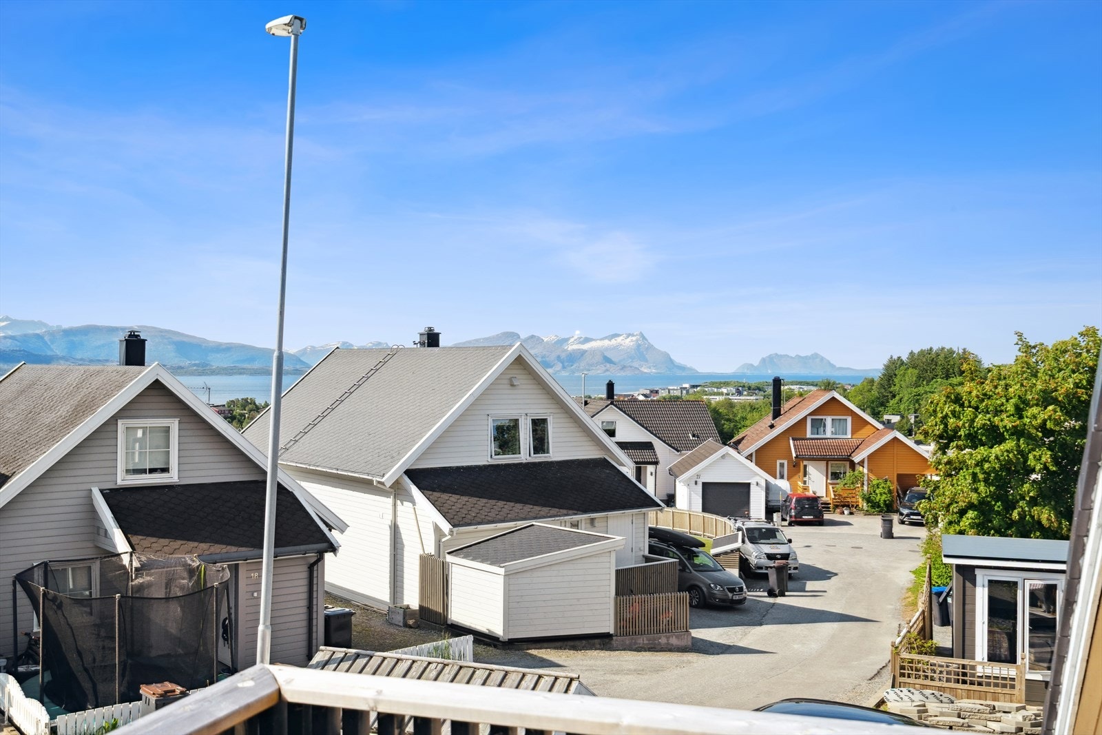 Fint utsyn fra balkongen! Galleribilde