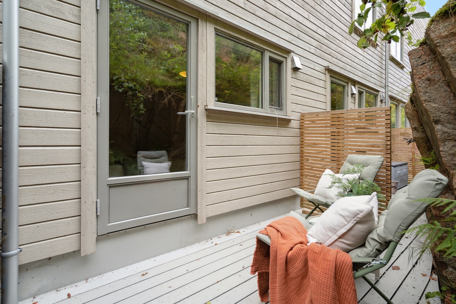 Det er også felles takterrasse for borettslaget. Galleribilde