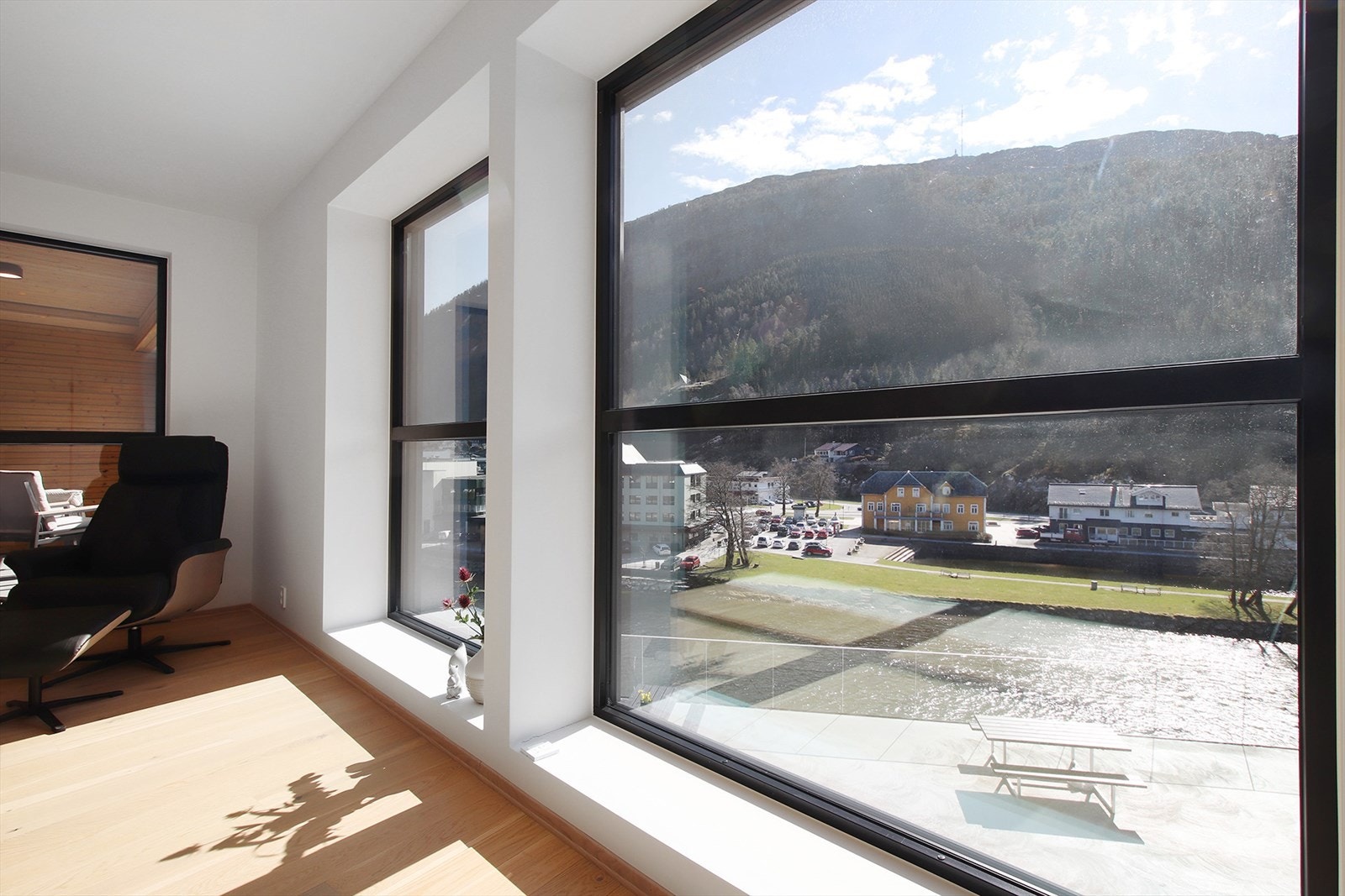 Flott utsikt fra boligen Galleribilde