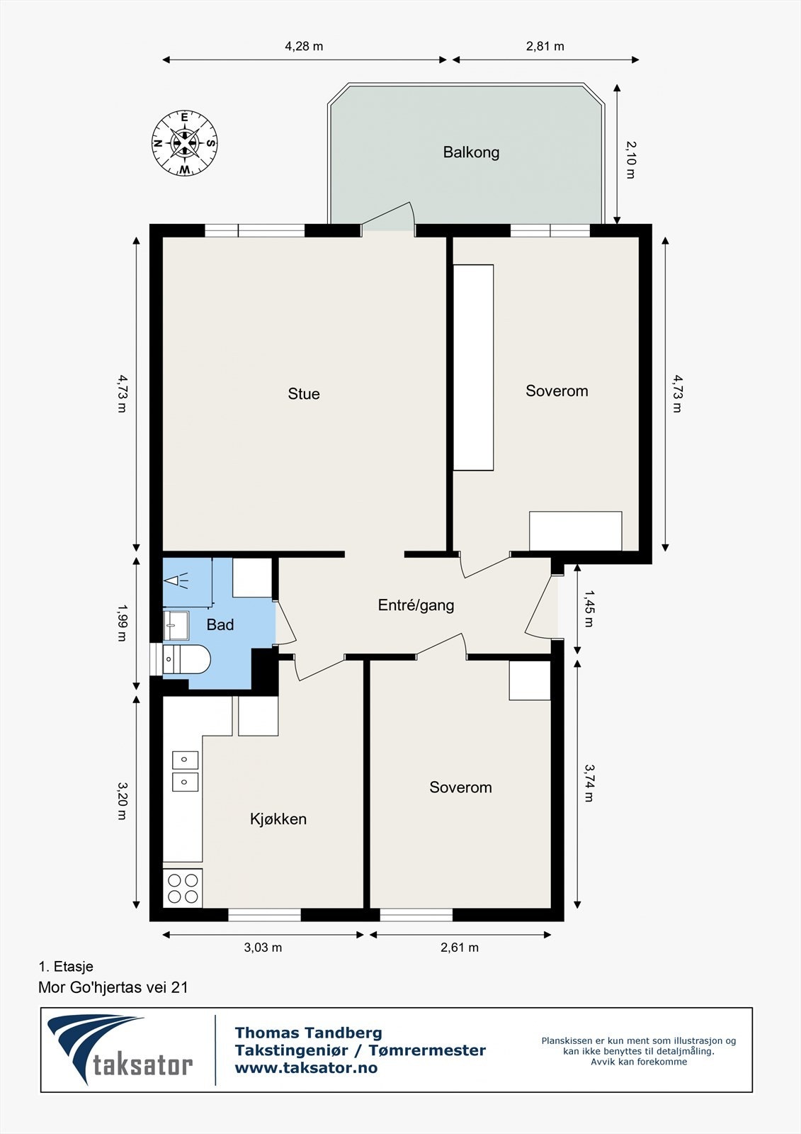 Dagens planløsning Galleribilde