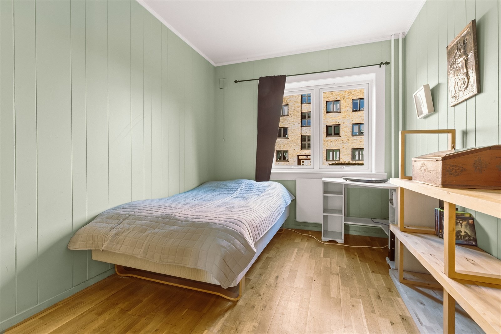 Soverommet er vendt inn mot bakgård. Galleribilde