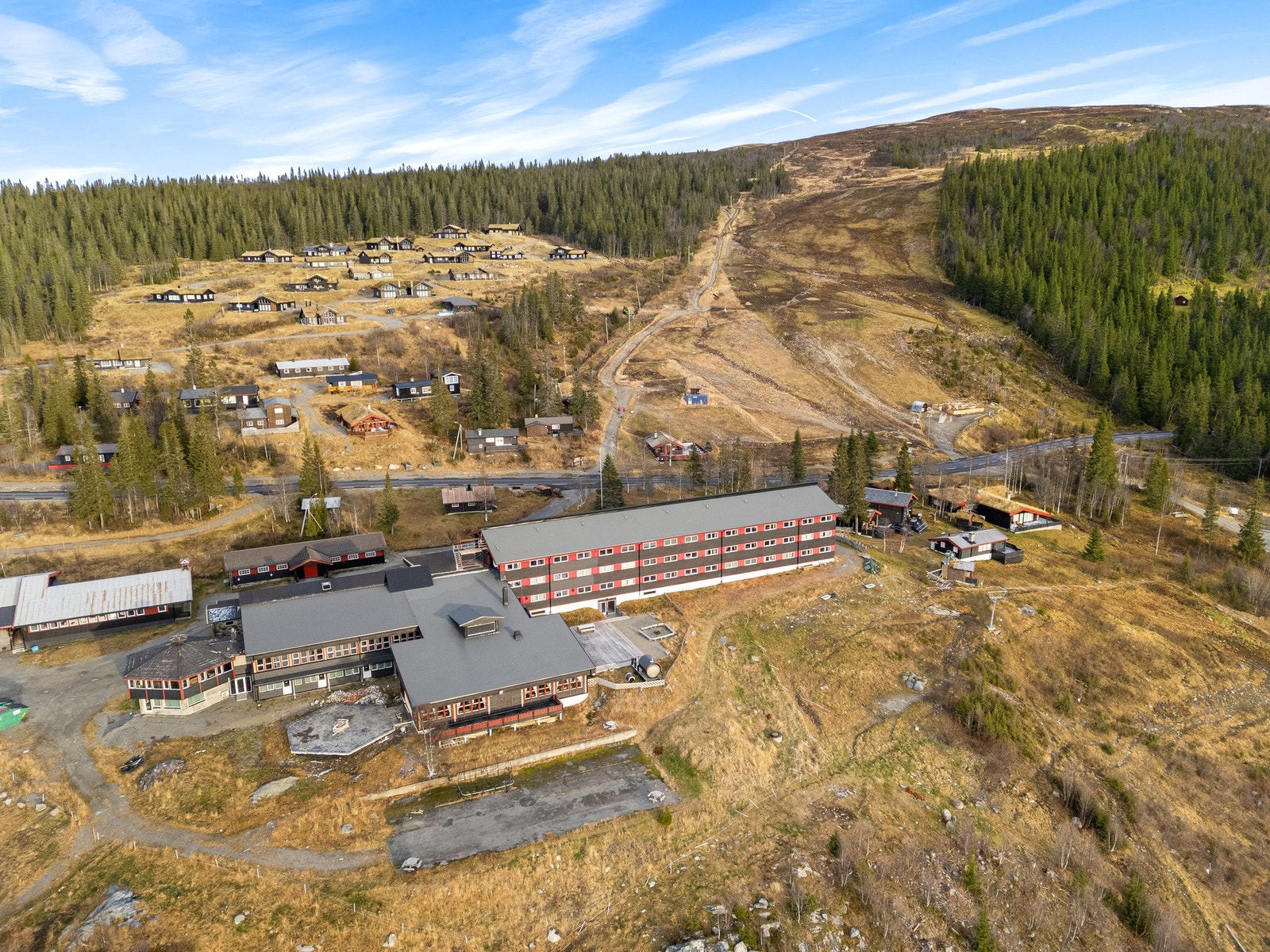 Leiligheten ligger tett på skiløyper, turterreng og fjellvidder. Galleribilde