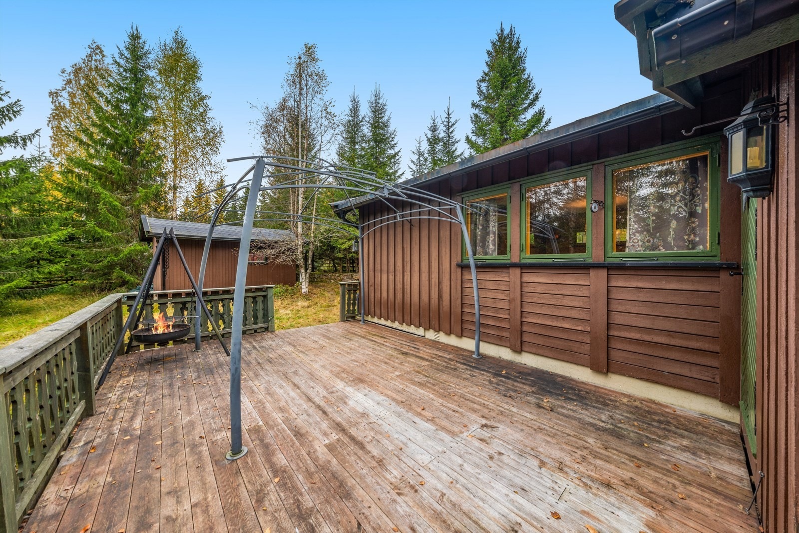 Romslig terrasse på 27 kvm Galleribilde