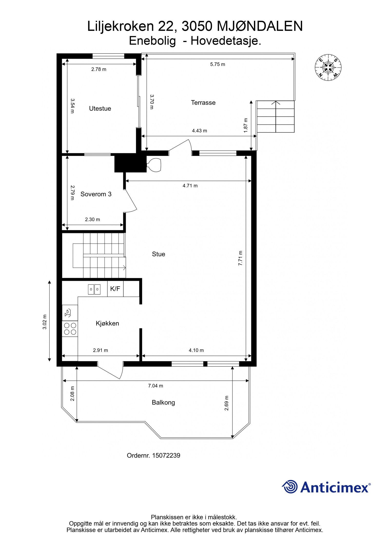 Plantegning-20325054-Enebolig - Hovedetasje Galleribilde