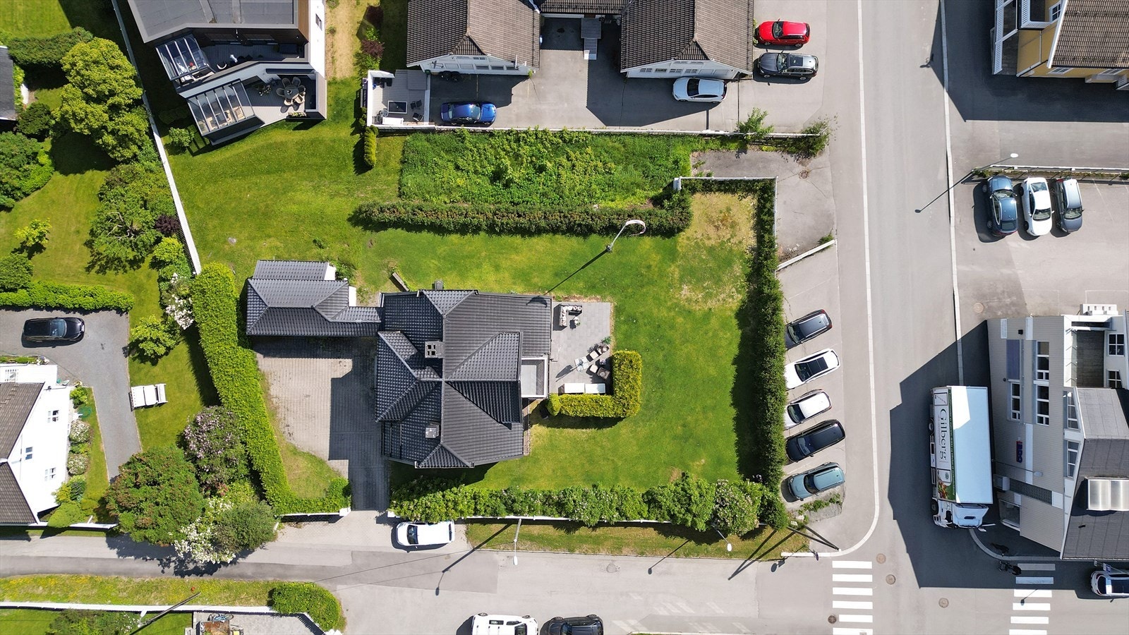 Tomteareal. Galleribilde