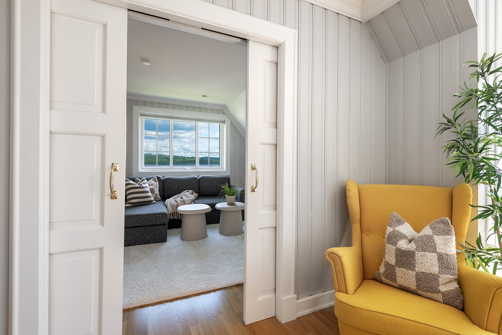 Praktiske skyvedører. Galleribilde