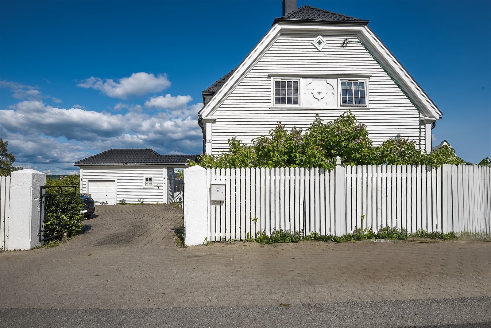 Inngjerdet eiendom. Galleribilde