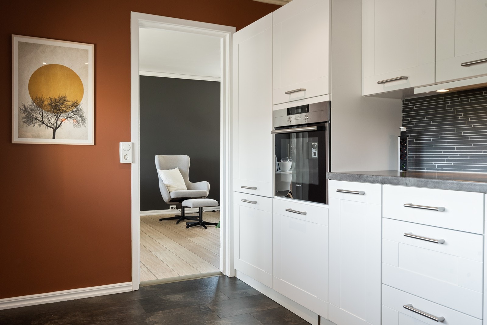 Innebygget komfyr Galleribilde