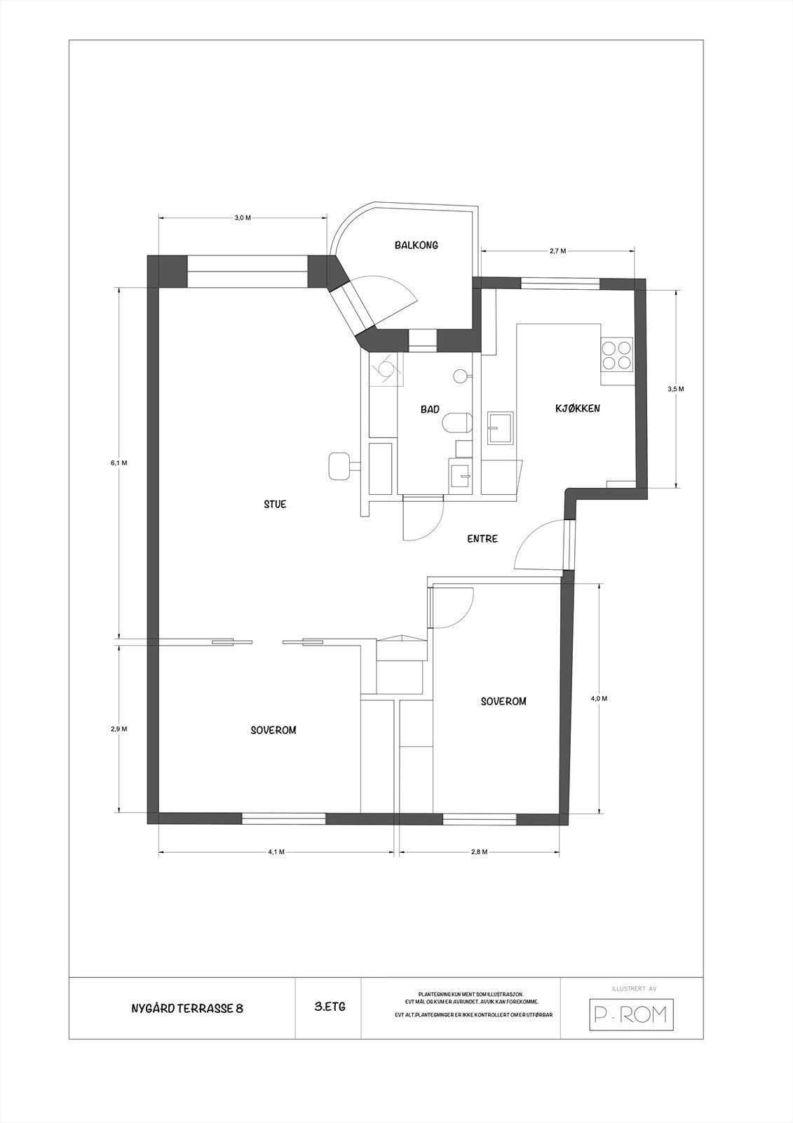 Plantegning. Galleribilde