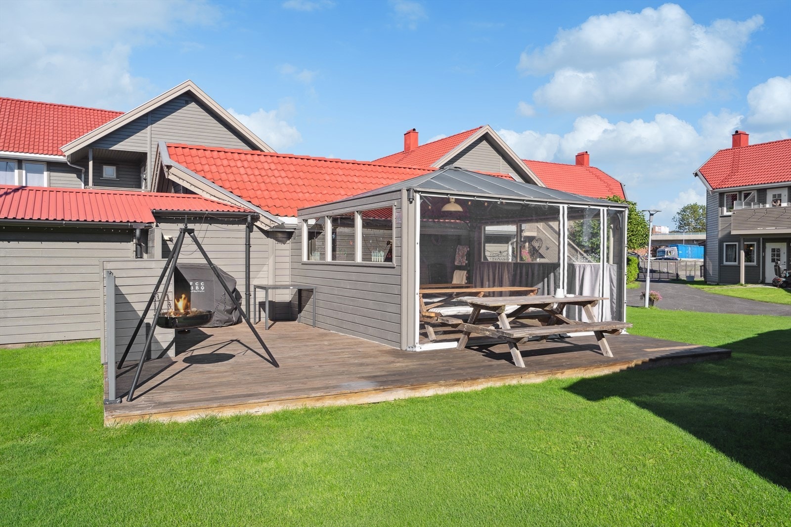 Fellesareal med utestue Galleribilde