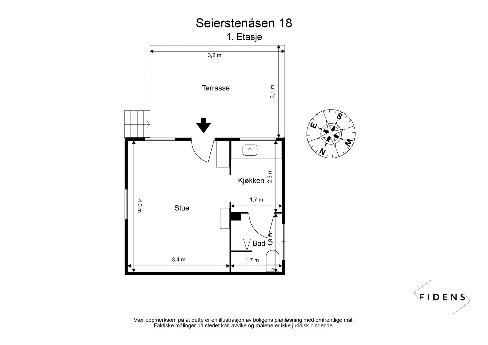 Plantegning. Galleribilde