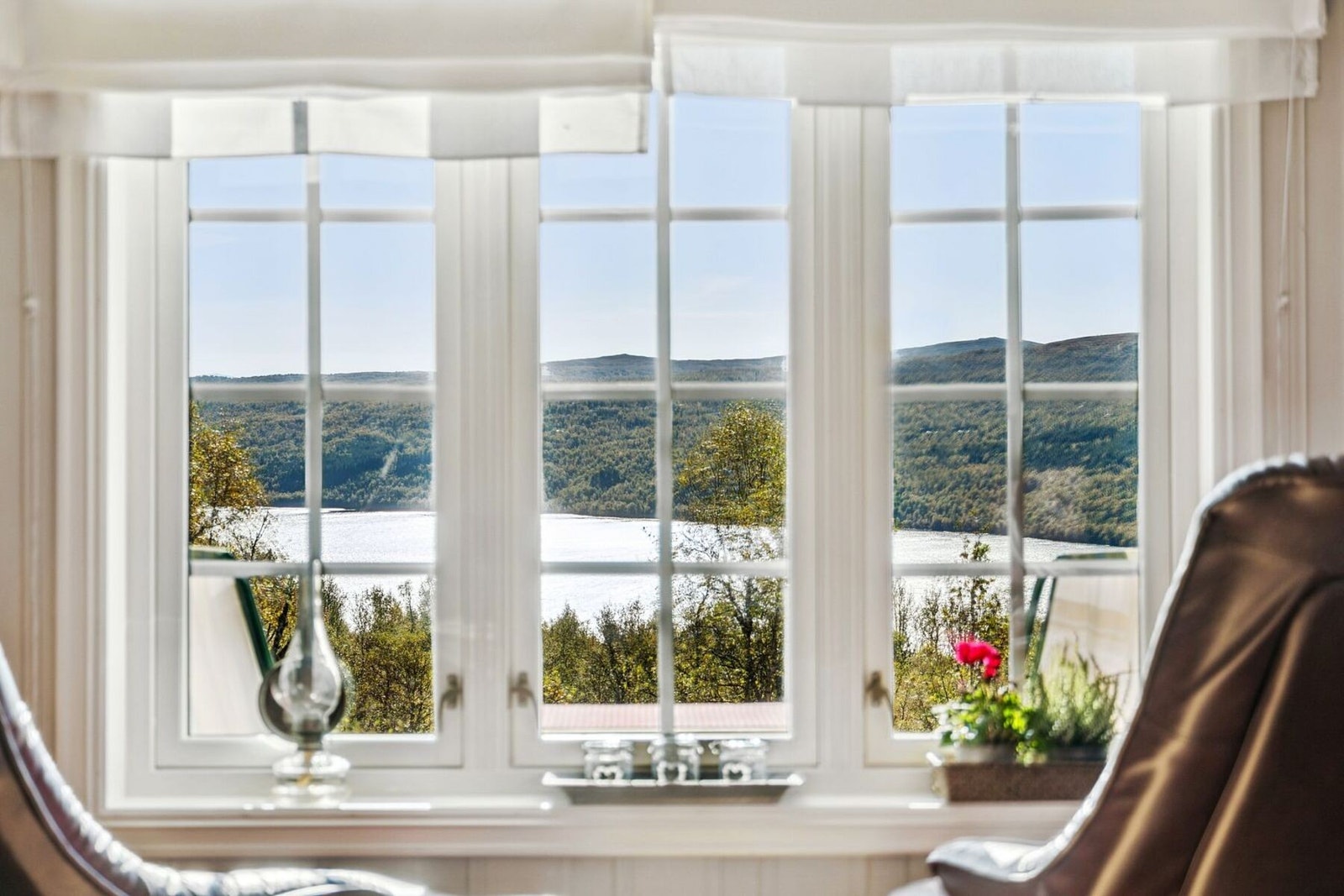 Nydelig utsikt fra stuen. Galleribilde