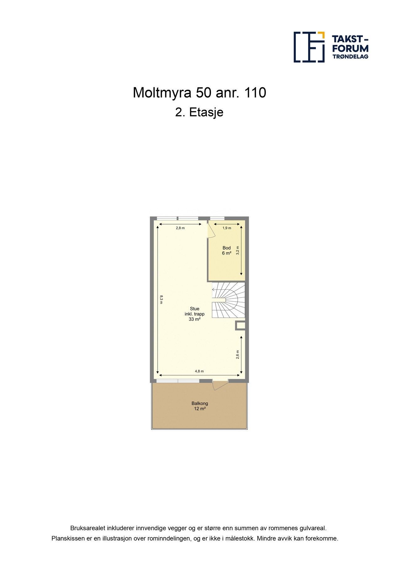 Plantegning - 2. etasje Galleribilde