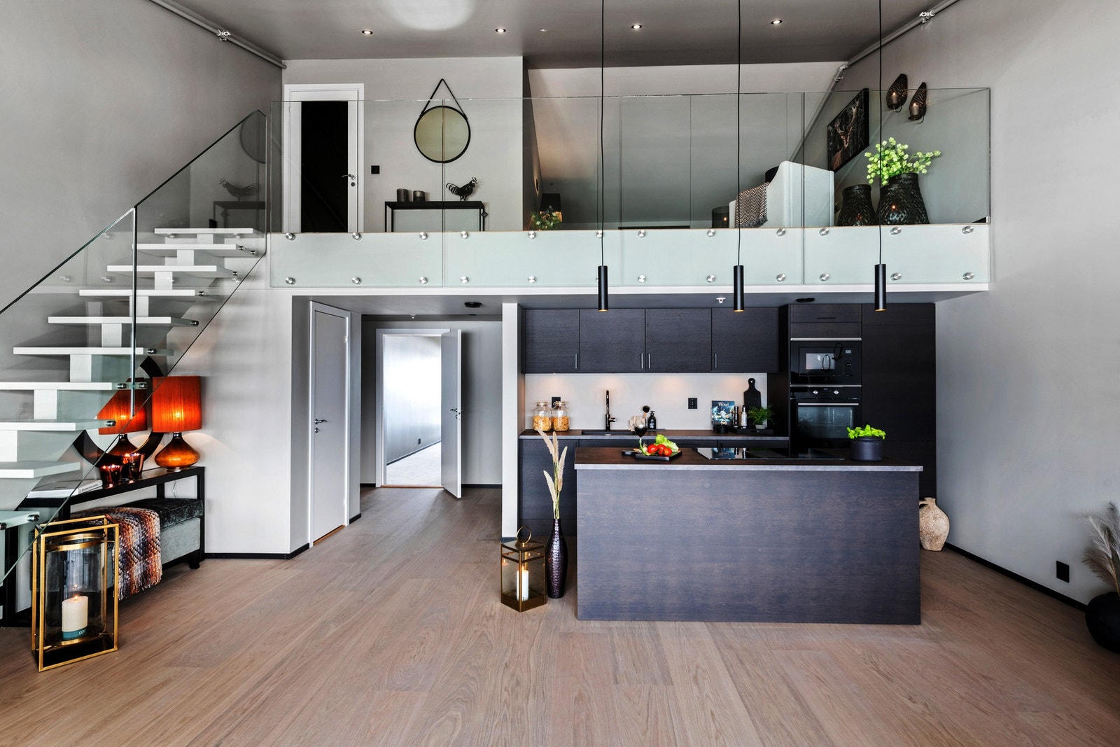 En lekker og kul leilighet. Galleribilde