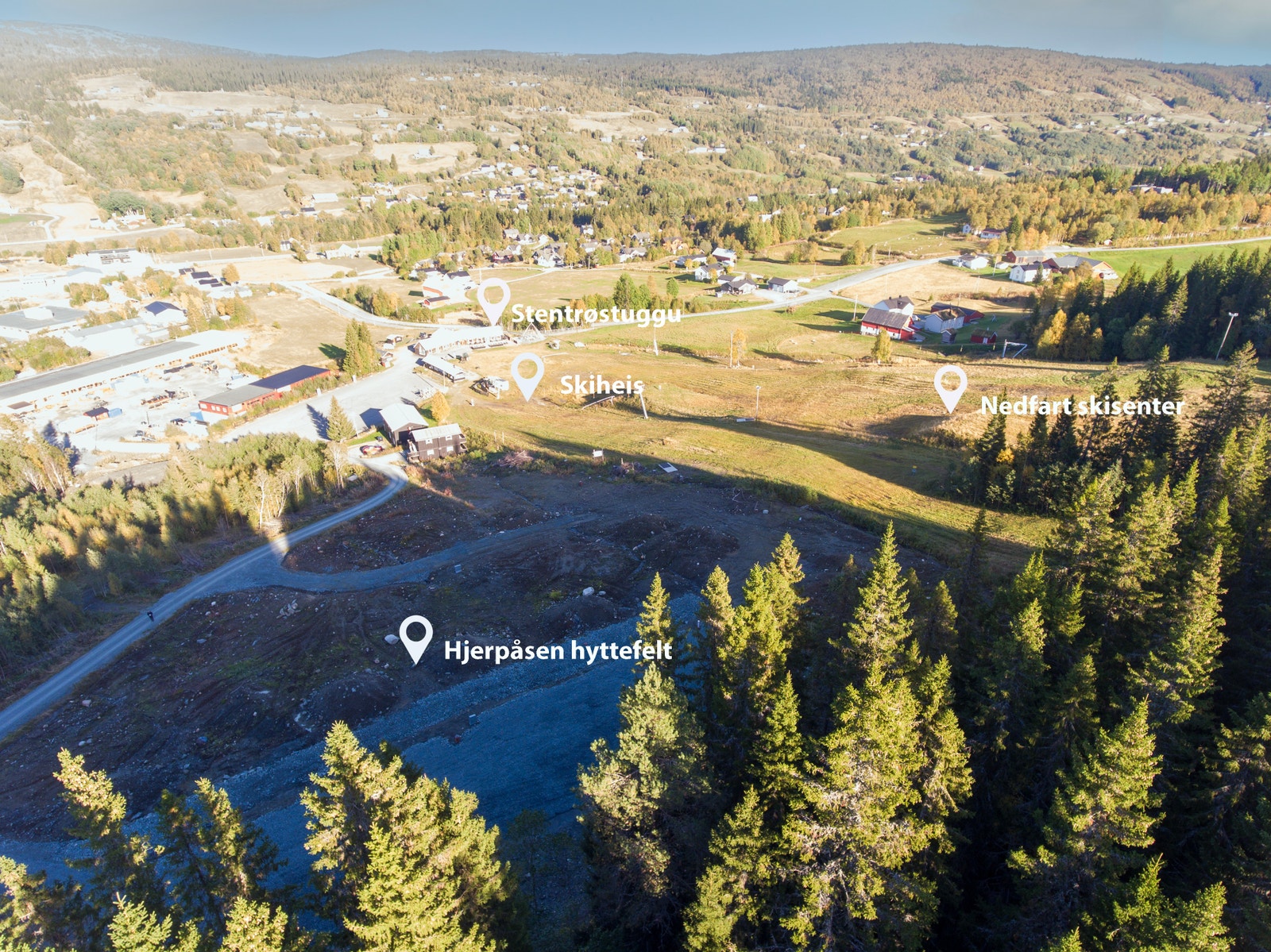 Her er det gode muligheter for et godt tomtekjøp for realisering av hyttedrømmen Galleribilde