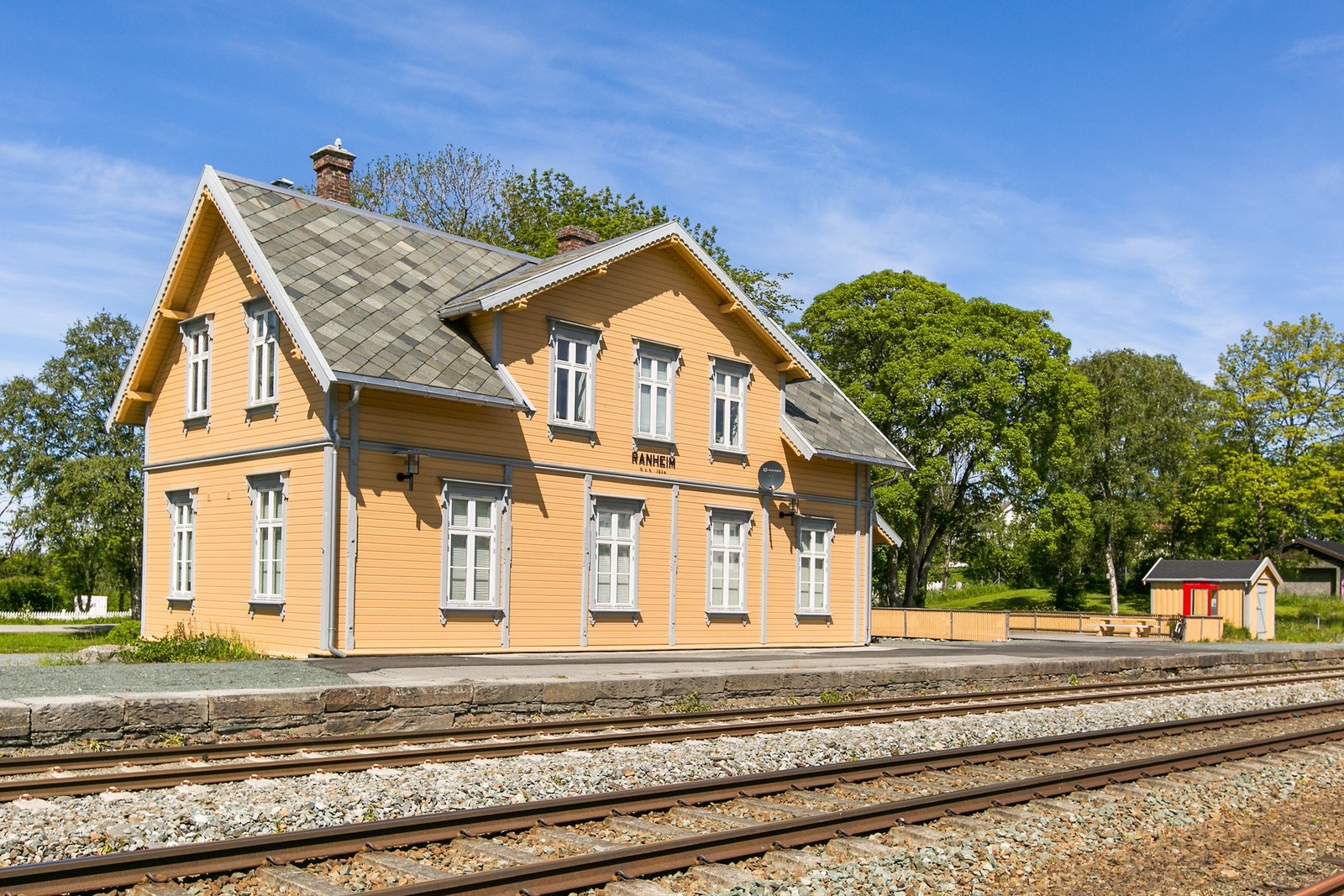 Ranheim stasjon. Galleribilde