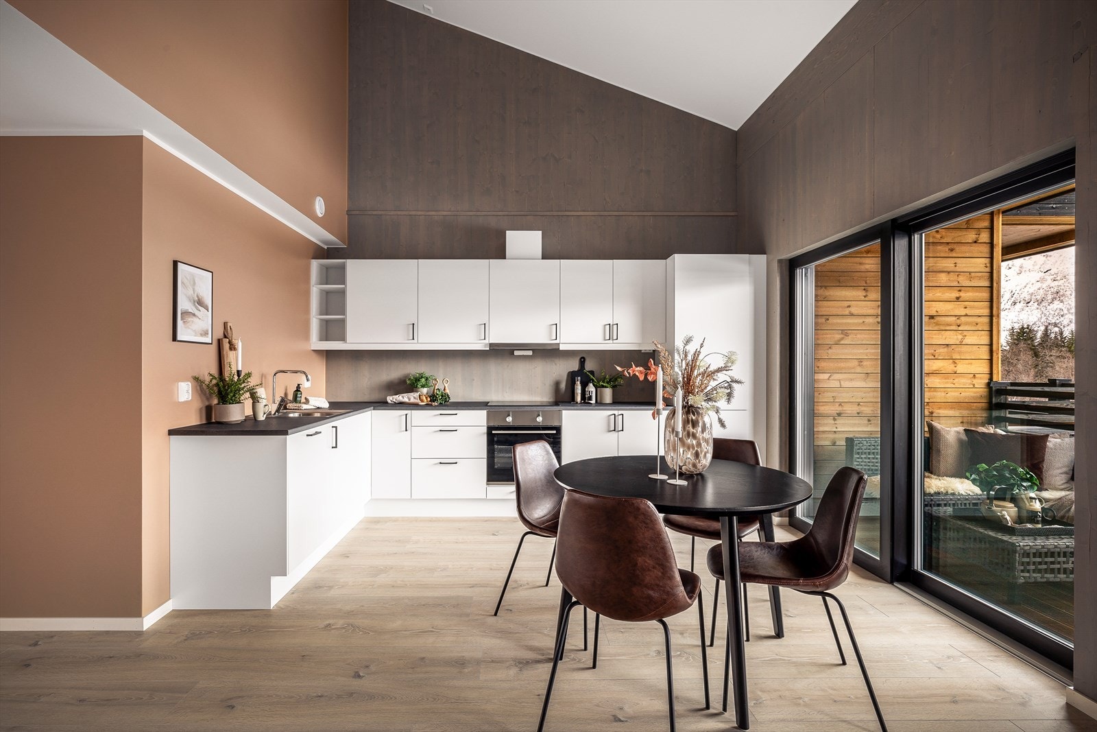 Åpen løsning til kjøkkenet Galleribilde