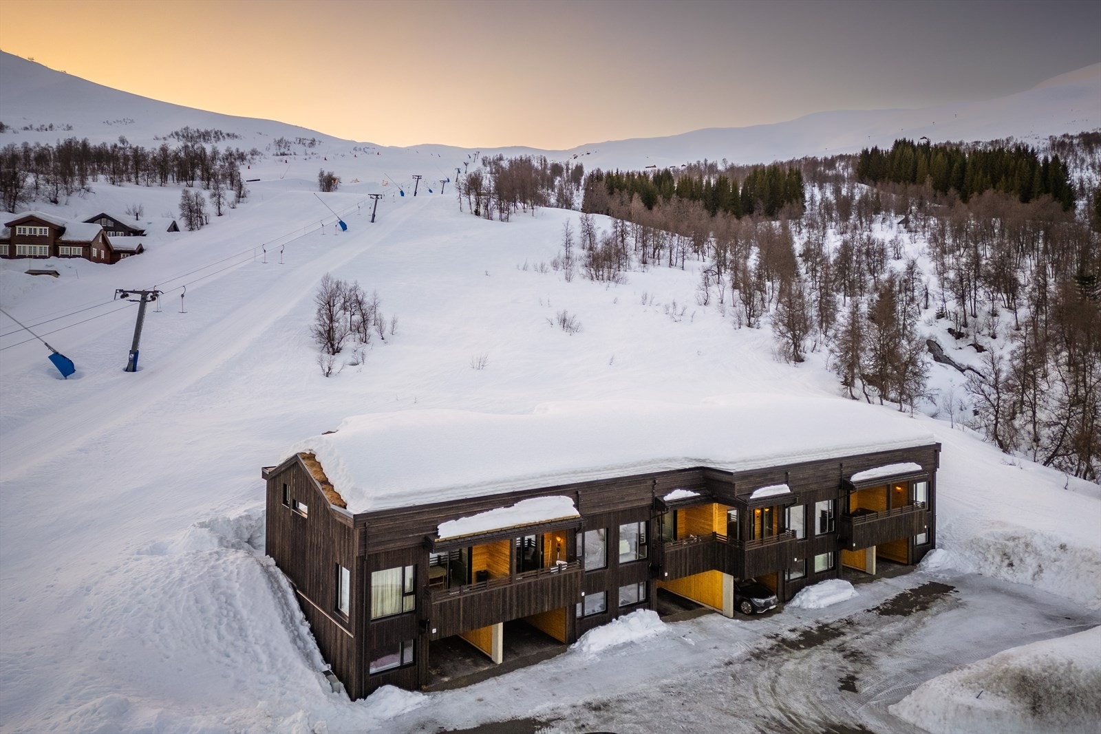 Myrkdalen er et eldorado for skiglade da det er et av de mest snørike områdene på Vestlandet Galleribilde