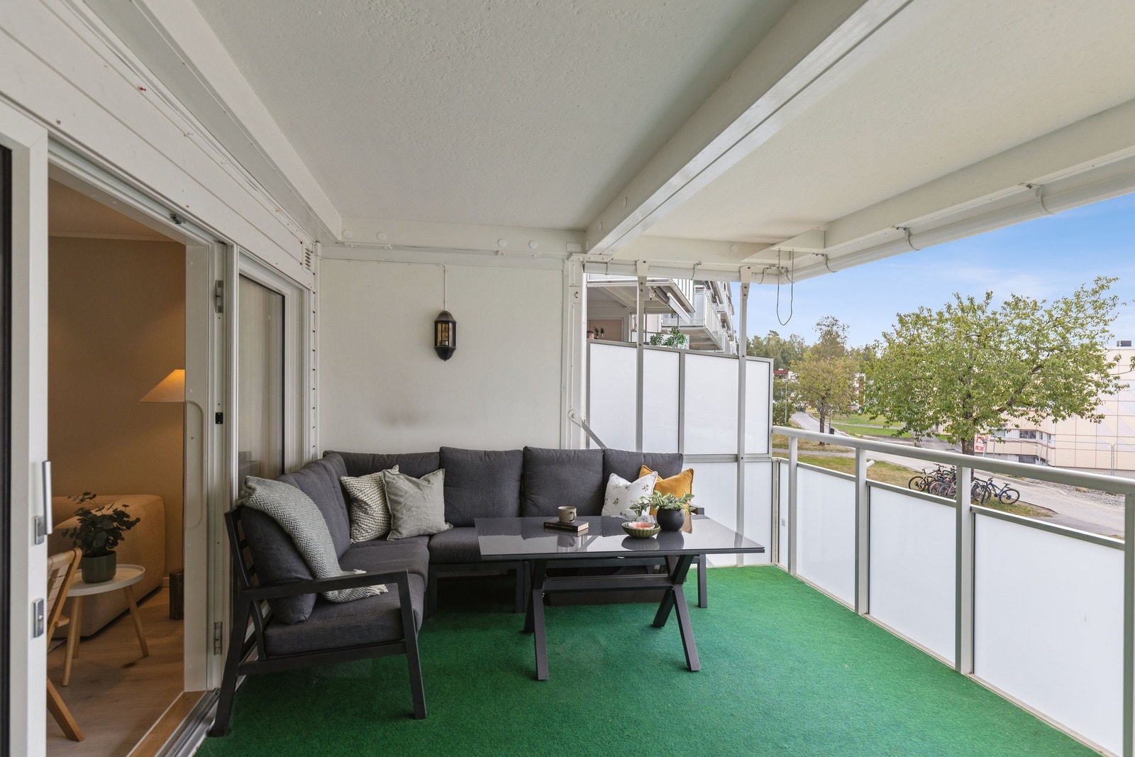 Stor veranda Galleribilde