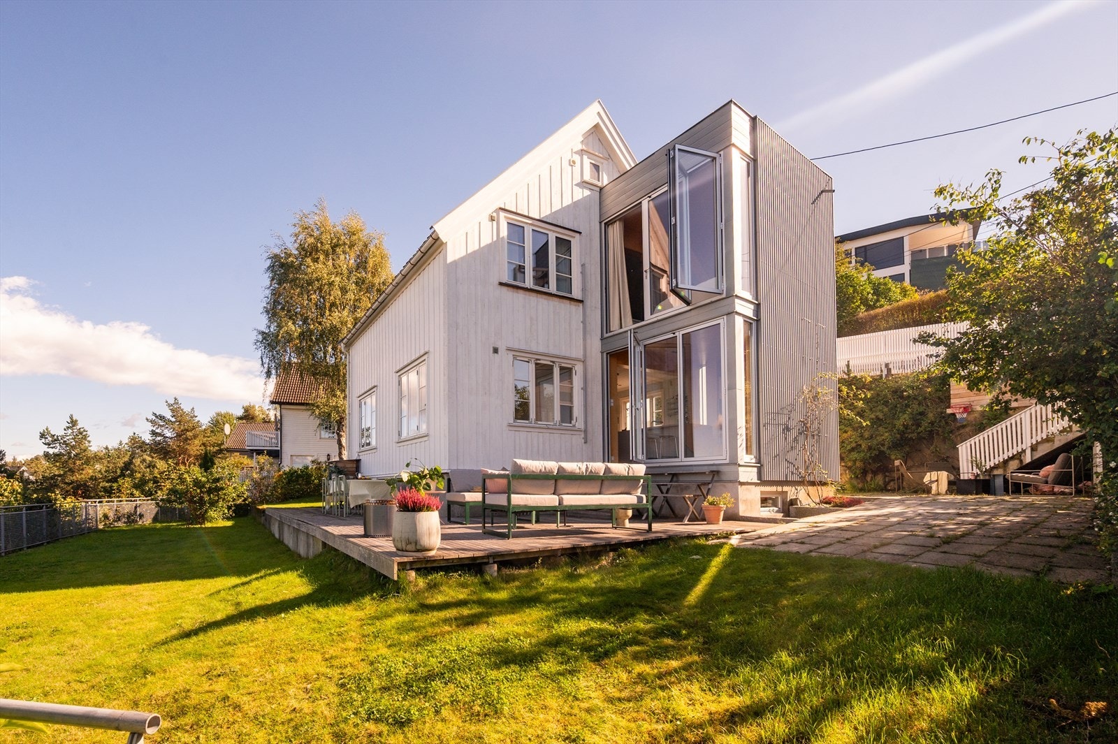 Her får du en fantastisk beliggenhet - høyt, fritt og uten gjenboere - med en imponerende utsikt over hele Oslo. Galleribilde