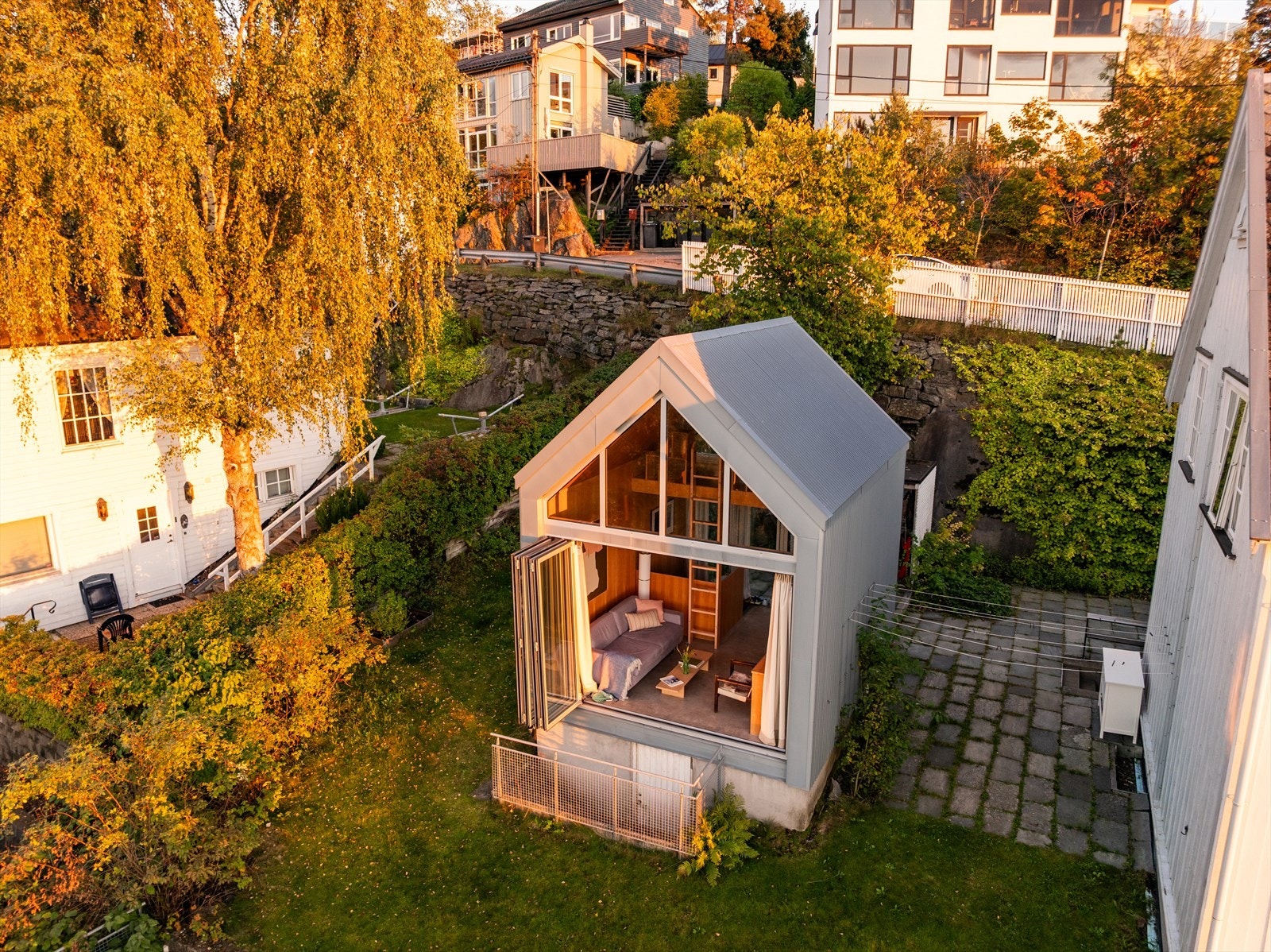 Frittstående anneks bygget i 2011. Galleribilde