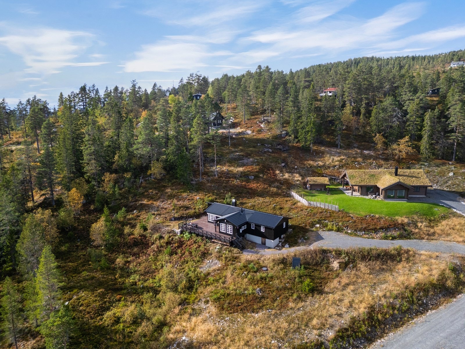 Helårsvei og parkering veg hyttevegg gjør adkomsten enkel året rundt. Galleribilde