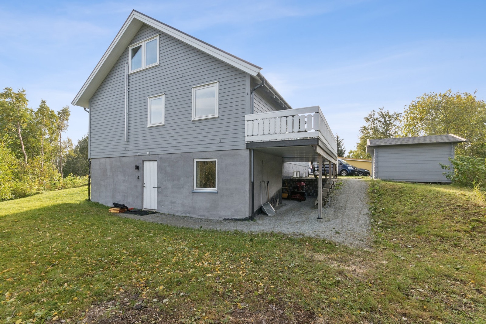 Kort vei er det også til skole, barnehage og holdeplass for kollektivtransport. Galleribilde