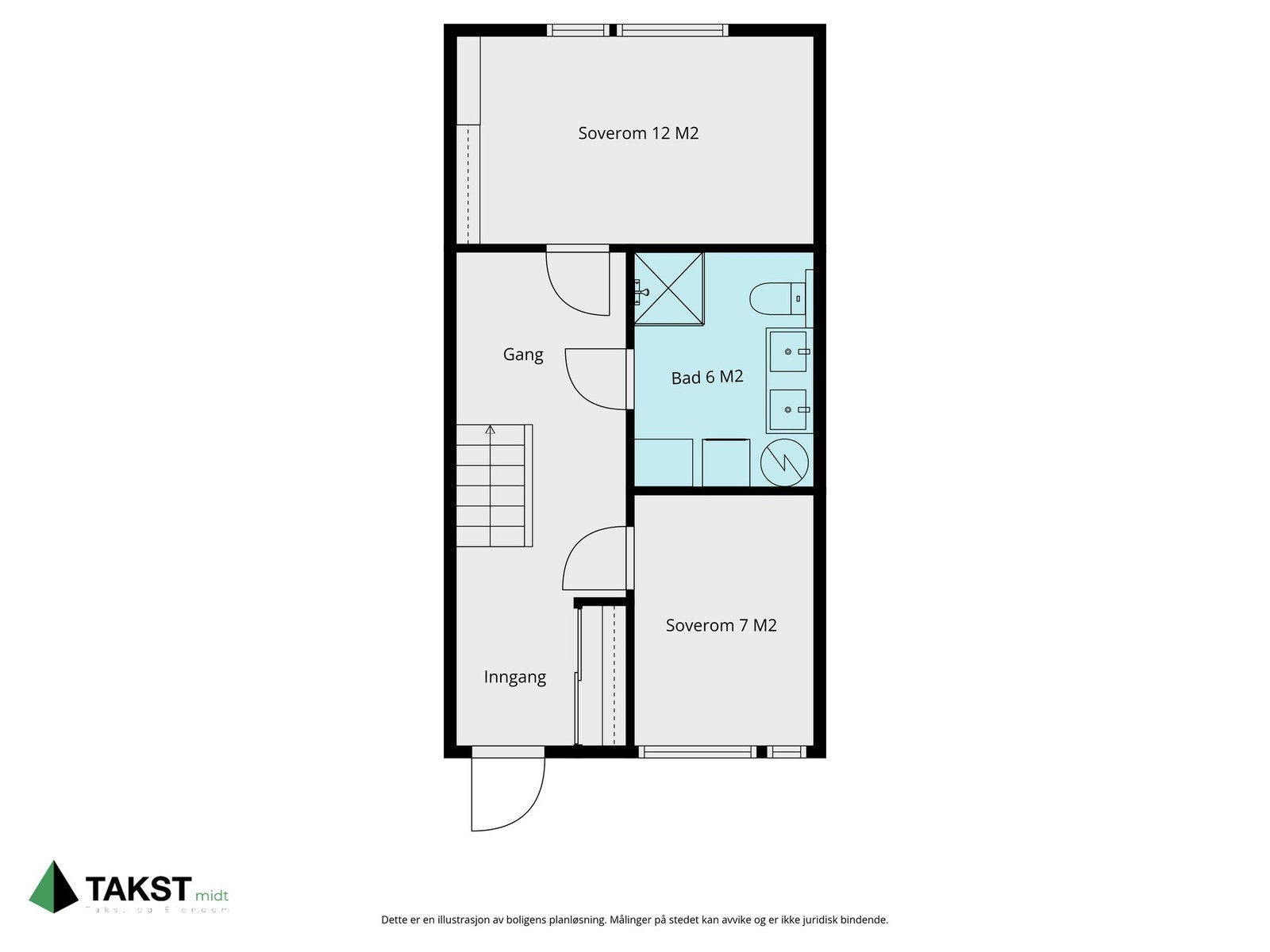 Planskisse 1. etasje. Galleribilde