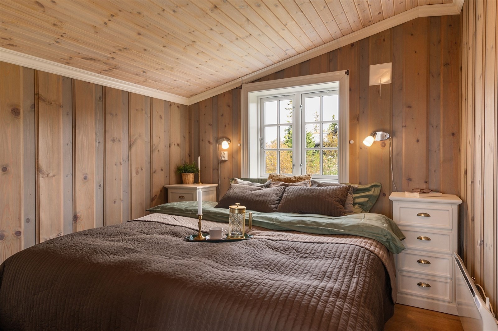 Soverom 3 er også et innbydende soverom med pene overflater. Galleribilde