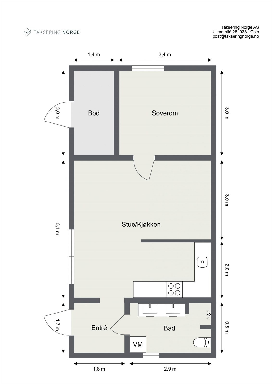 Plantegning u. etasje Galleribilde