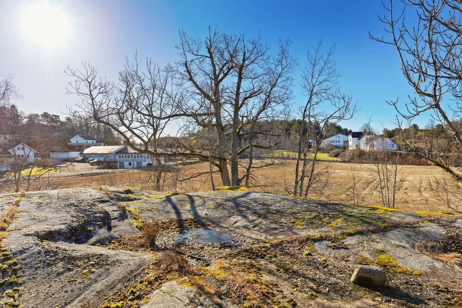 Spennende muligheter til plassering på tomt, gir ulikt utsyn og optimale solforhold. Galleribilde