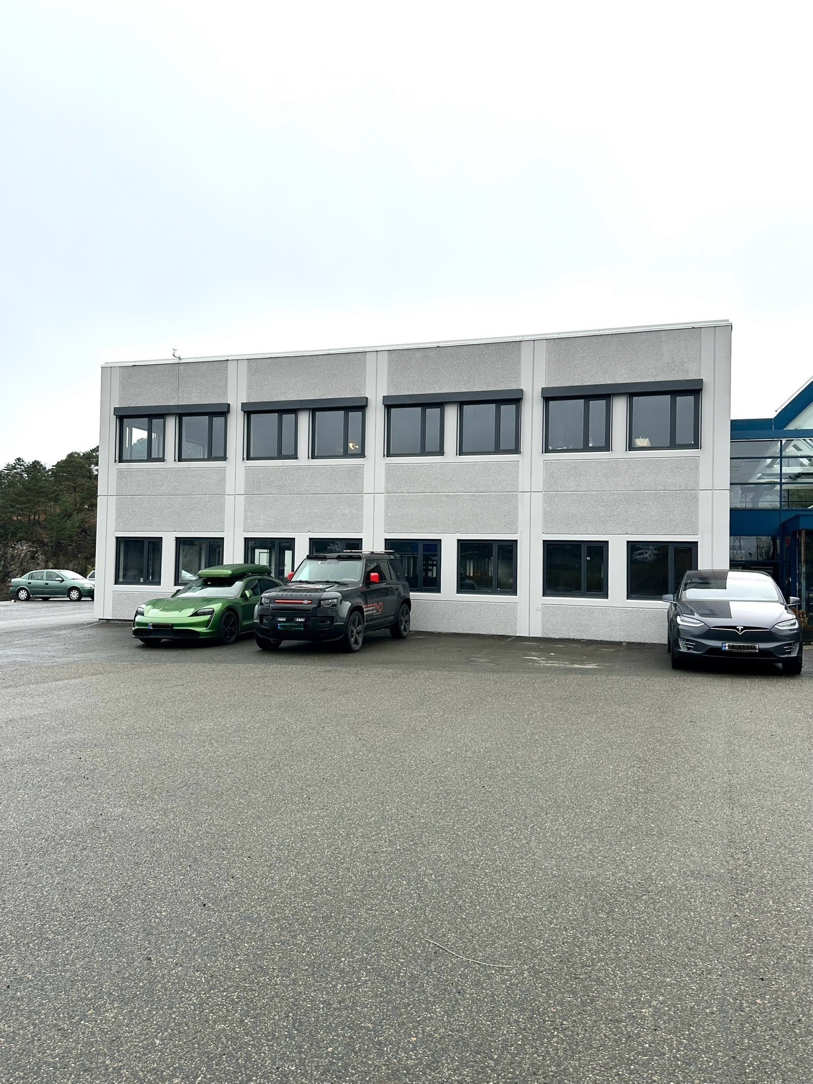 Byggets fasade Galleribilde