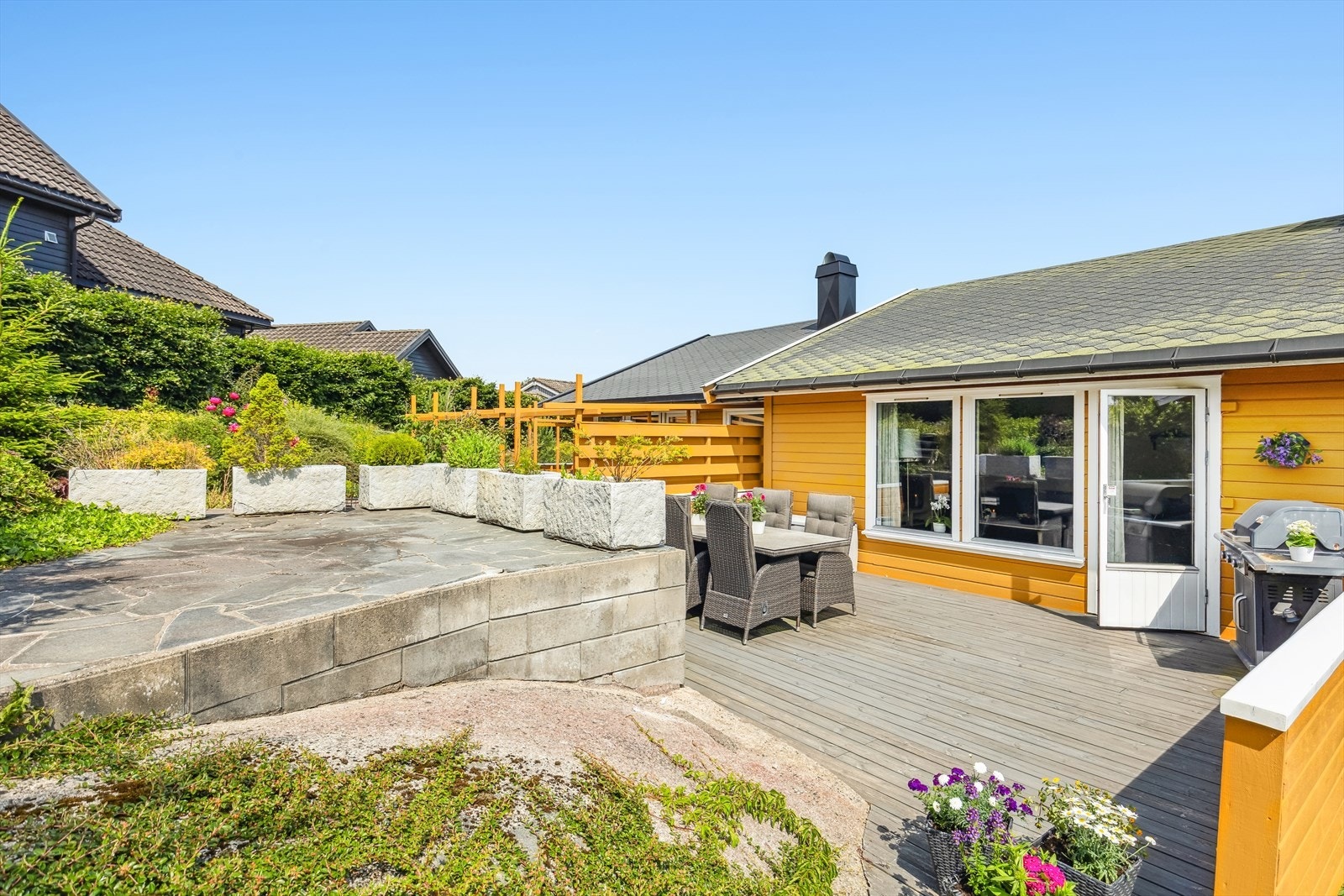 Her har du optimale solforhold. Galleribilde