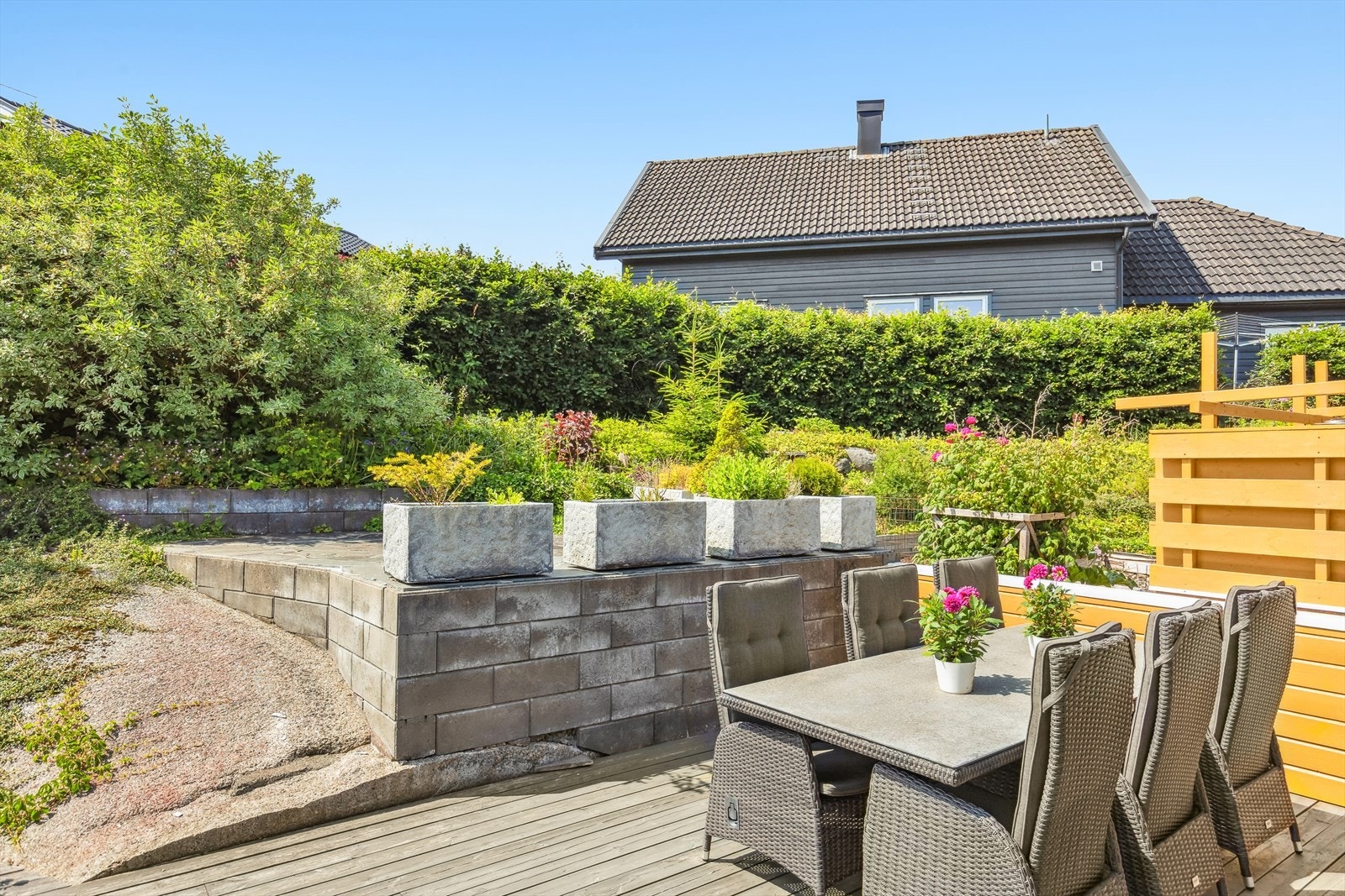 Lite innsyn og hyggelig utsyn. Galleribilde