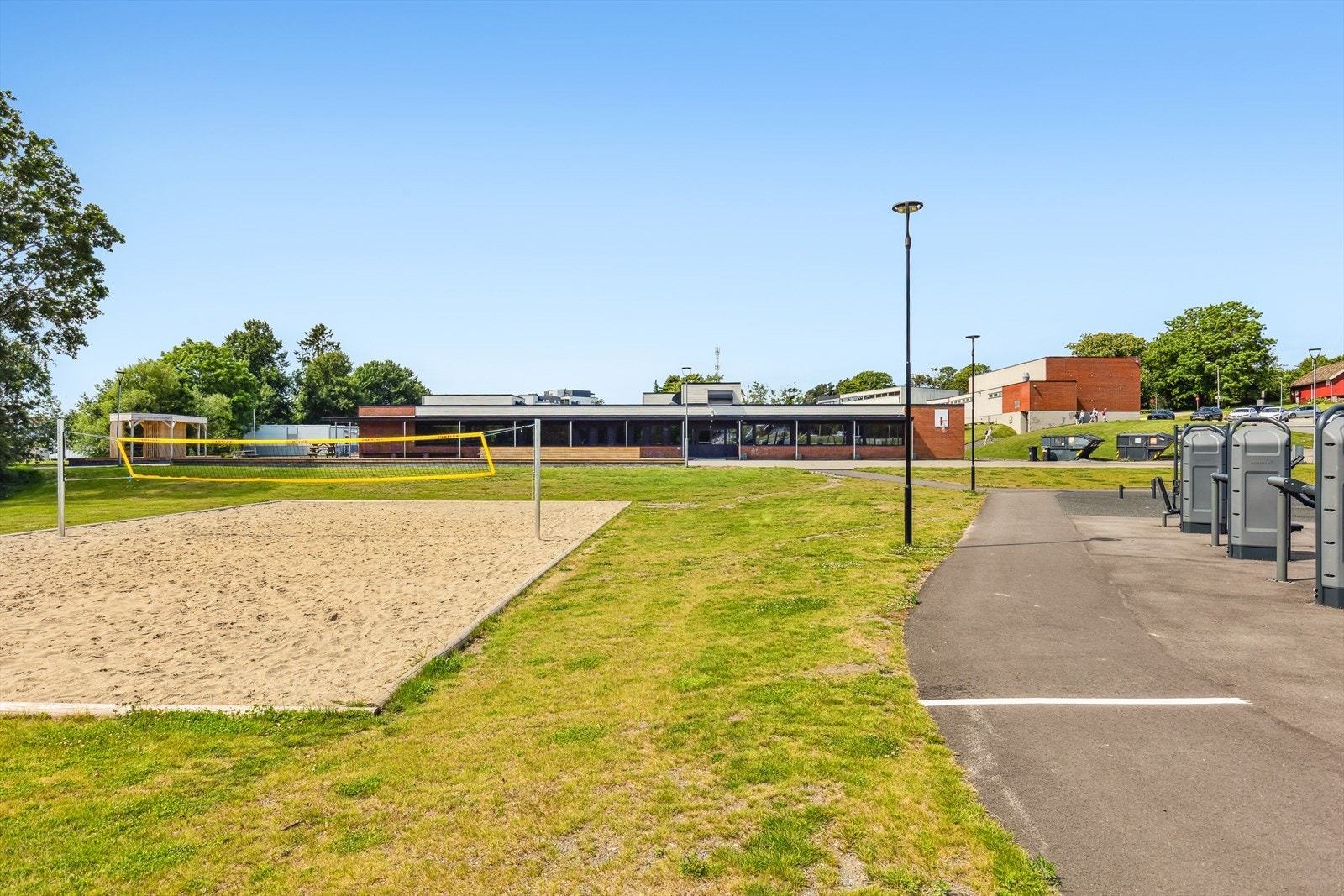 Kort og trygg vei til skole og barnehage. Galleribilde