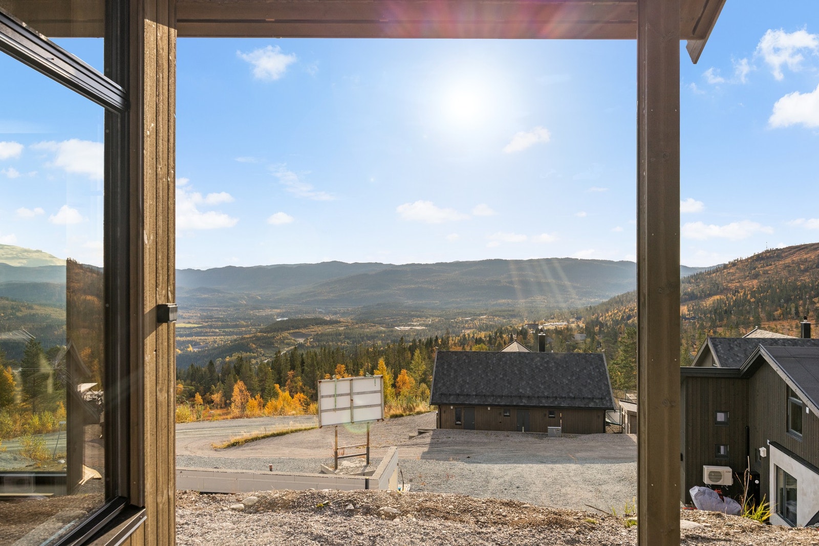 Vakker utsikt over landskapet! Galleribilde