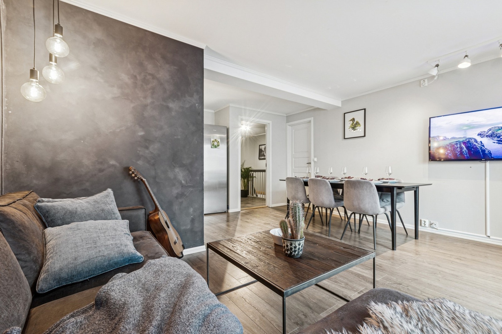 Leiligheten har en funksjonell løsning hvor man får en god romfølelse. Galleribilde