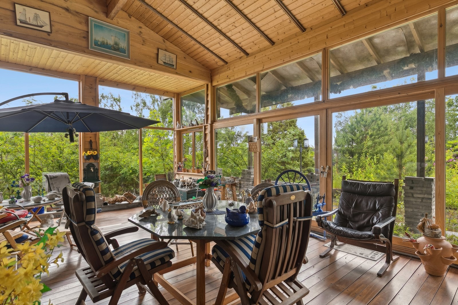 Fordelen med at det er grodd igjen, er at da kan en velge hva en vil beholde! Galleribilde