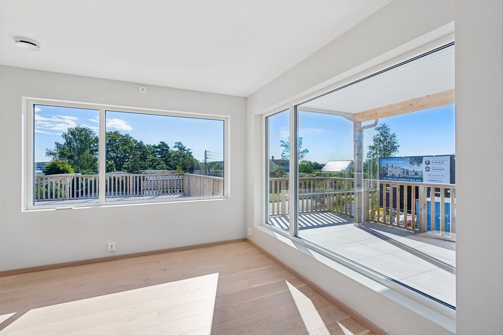 Store vindusflater, uten innsyn! Galleribilde