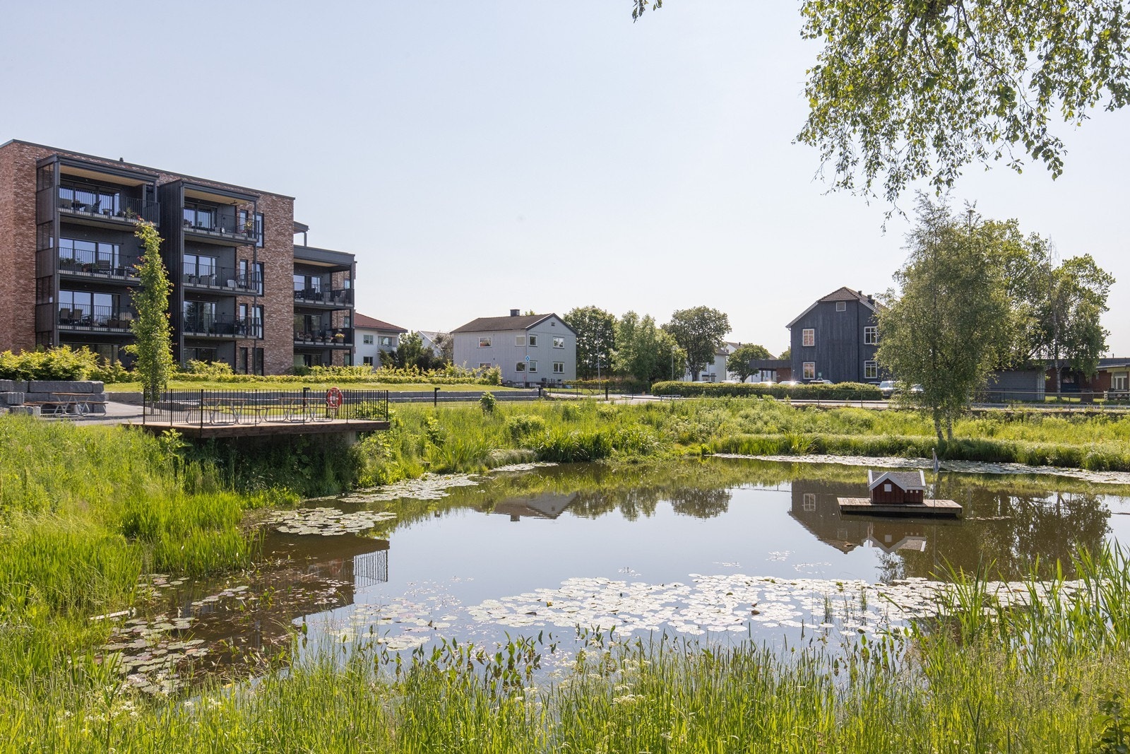 Uteområde. Galleribilde