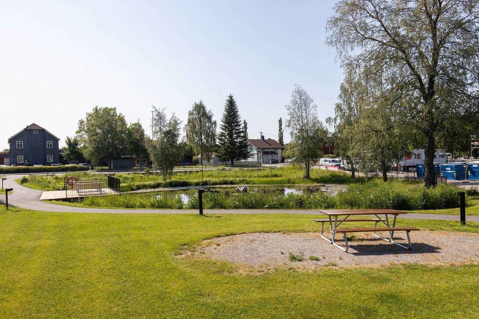 Uteområde. Galleribilde