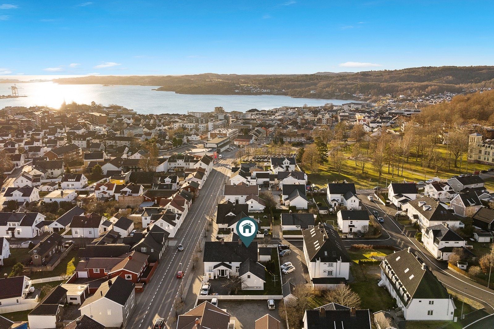 Ligger flott til. Galleribilde