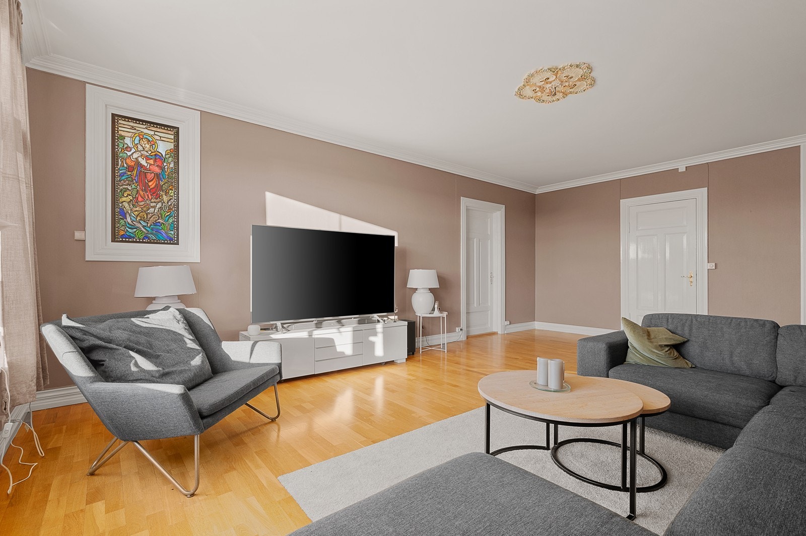 Behagelig farge Galleribilde