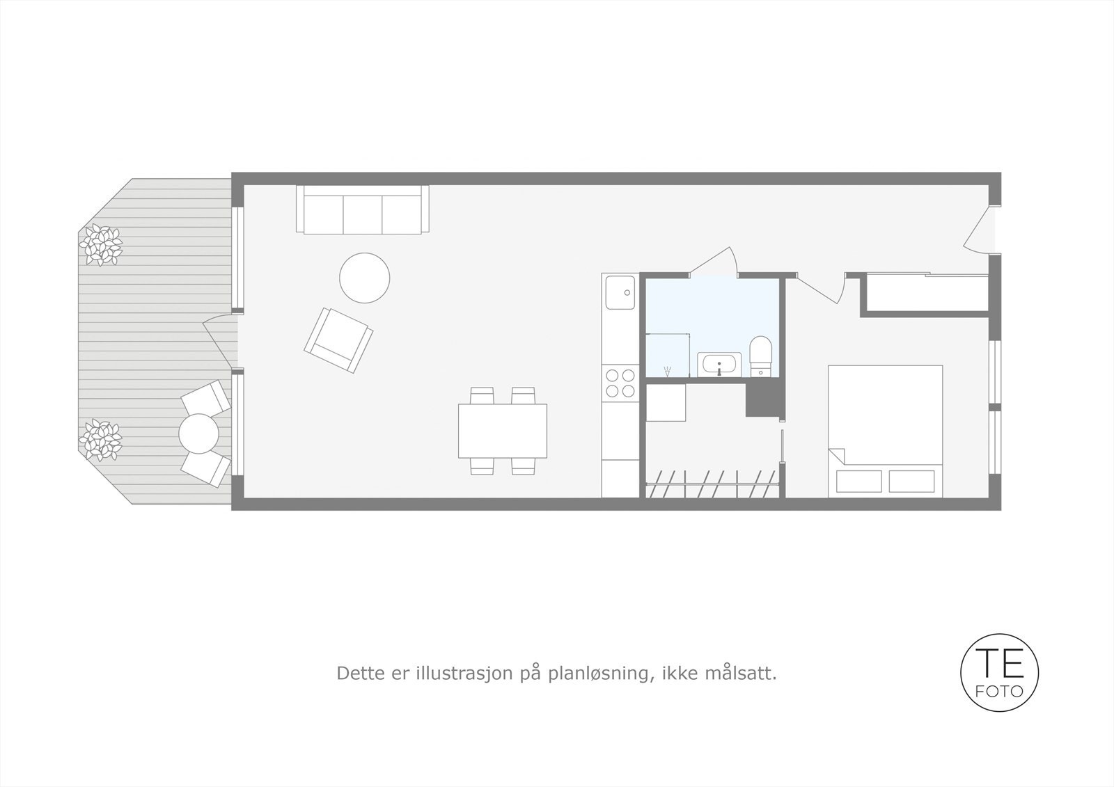 Planskisse. Galleribilde